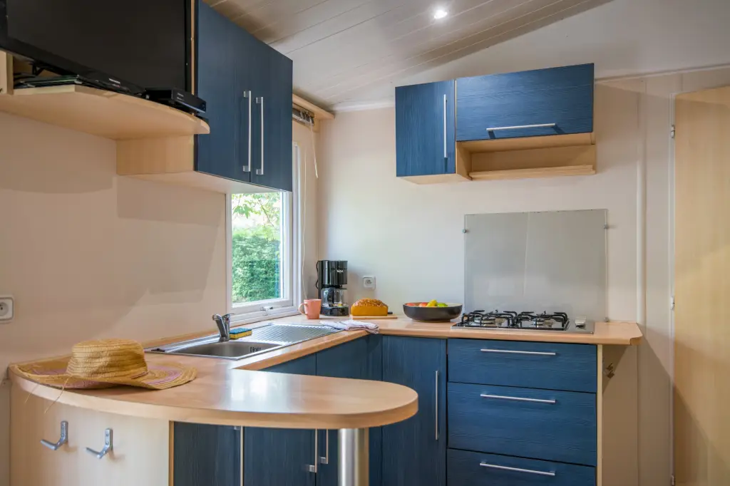 mobil home bord de lac lot